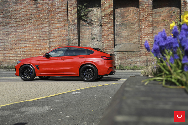 Фото дисков Vossen HF-4T Черный глянец на BMW X4/X4 M (G02/F98)