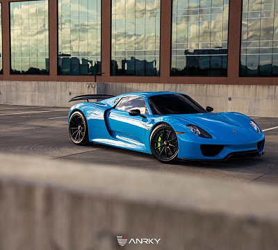 Фото дисков Anrky AN38 на Porsche 918 Spyder