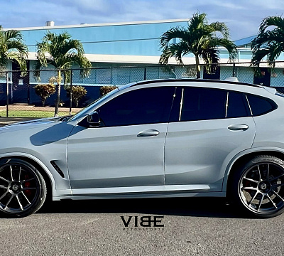 Фото дисков HRE RC104 на BMW X4/X4 M (G02/F98)