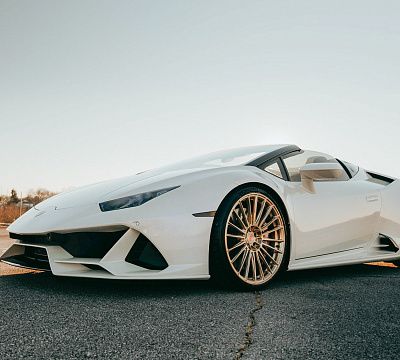 Фото дисков Vossen S17-04 на Lamborghini Huracan