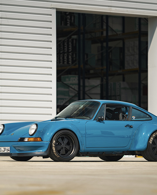Фото дисков FUC Черный матовый на Porsche 911 I