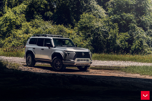 Фото дисков Vossen HFX-1 (6-Lug) Сатиновый графит на Lexus GX III