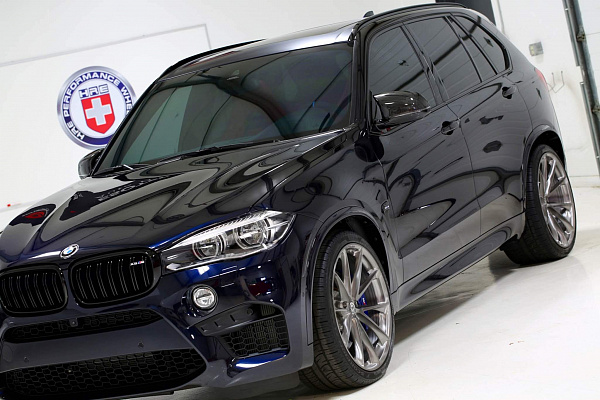 Фото дисков HRE P204 Глянцевый темный лак на BMW X5/X5 M (F15/F85)