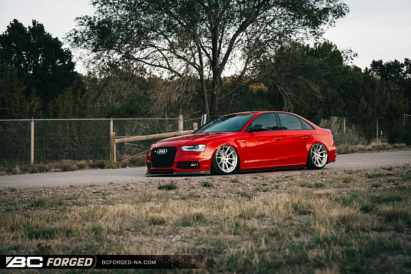 Фото дисков BC Forged HCA162 Глянцевый лак на Audi A/S/RS 5 (8T)