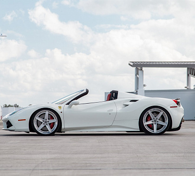 Фото дисков Anrky AN35 на Ferrari 488