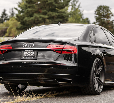 Фото дисков Vossen HF-1 на Audi A/S 8 (D4)