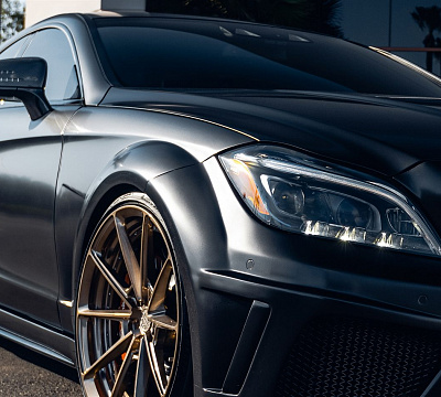 Фото дисков Anrky AN28 на Mercedes-Benz CLS (C218)