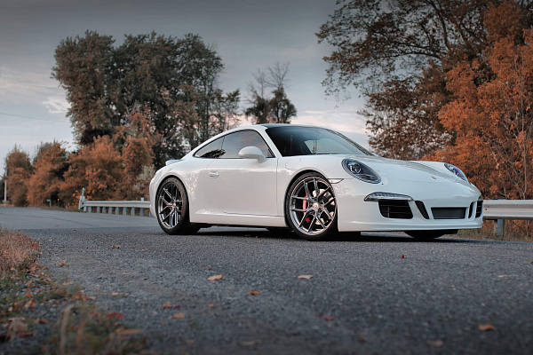 Фото дисков HRE P101SC Глянцевый темный лак на Porsche 911 VII
