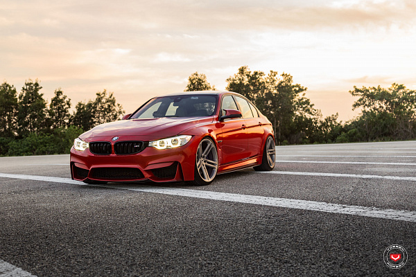 Фото дисков Vossen CG-203 Сатиновый лак на BMW 3/M3 (F3x/F80)