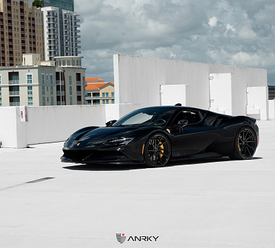 Фото дисков Anrky AN23 на Ferrari 812