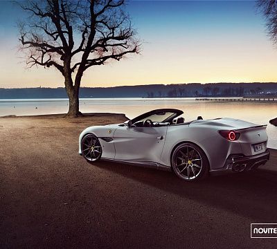 Фото дисков NOVITEC NF8 на Ferrari Portofino