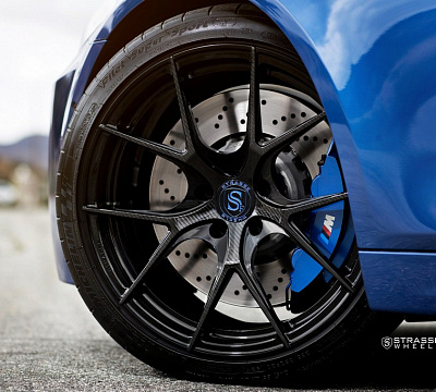 Фото дисков Strasse Wheels SM5R Deep Concave Monoblock на BMW 5/M5 (F10)