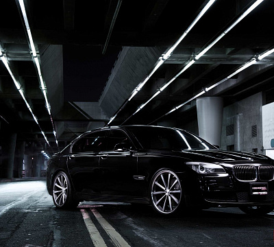 Фото дисков Vossen CV1 на BMW 7 (F01/F02/F04)