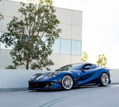 Фото дисков Anrky AN30 на Ferrari 812