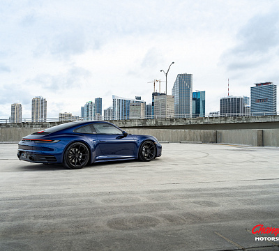 Фото дисков Vossen RS92 на Porsche 911 VIII