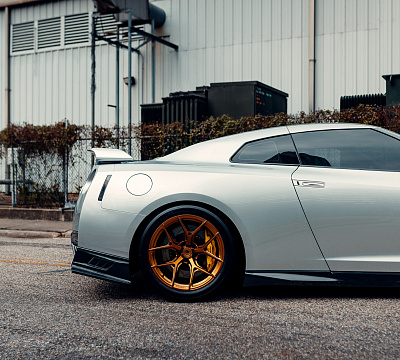 Фото дисков Vossen S21-01 на Nissan GT-R