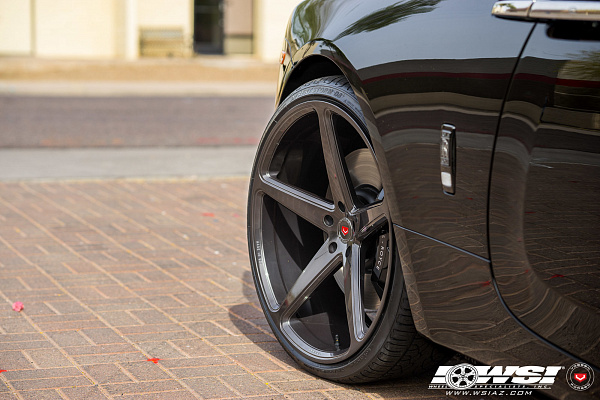 Фото дисков Vossen CG-201 Глянцевый темный лак на Rolls-Royce Wraith