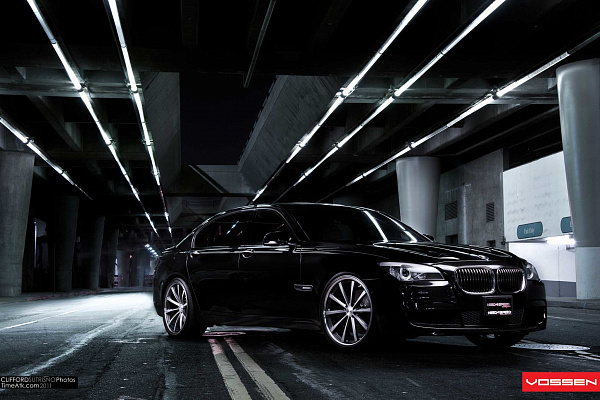 Фото дисков Vossen CV1 Алмазная проточка на BMW 7 (F01/F02/F04)