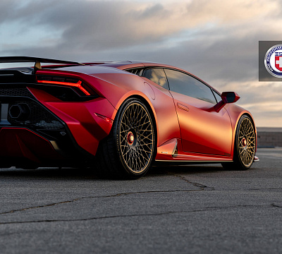 Фото дисков HRE 501M на Lamborghini Huracan