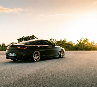 Фото дисков Vossen HF-2 на Infiniti Q60 II