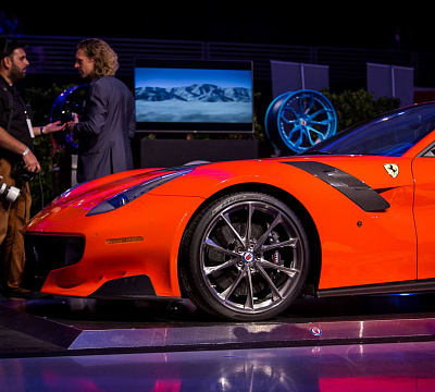 Фото дисков HRE P204 на Ferrari F12