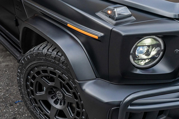 Фото дисков Brixton Forged BX01-M Черный матовый на Mercedes-Benz G-Class III