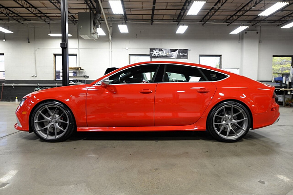 Фото дисков HRE P101 Сатиновый тонированный лак на Audi A/RS 7 (4G)