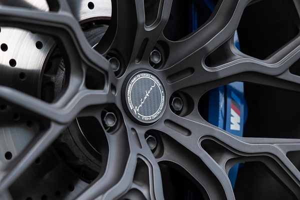 Фото дисков Brixton Forged PF13 R / RS Сатиновый темный лак на BMW X5/X5 M (G05/G18/F95)
