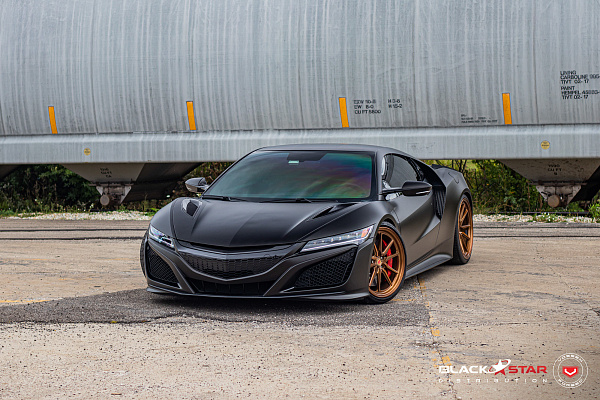 Фото дисков Vossen ML-X2 Глянцевая темная медь на Acura NSX II