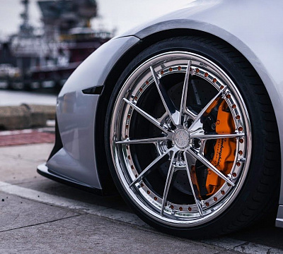 Фото дисков Anrky AN38 на Lamborghini Huracan