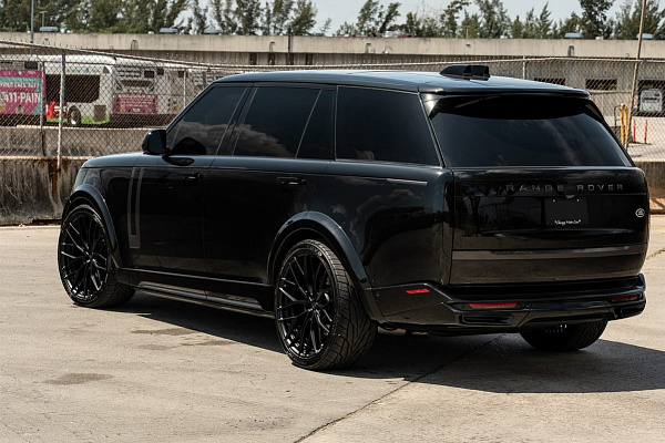 Фото дисков Anrky AN20 Черный сатин на Range Rover V