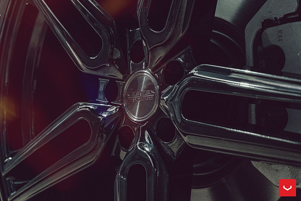 Фото дисков Vossen HF-1 Черный глянец на Genesis GV80