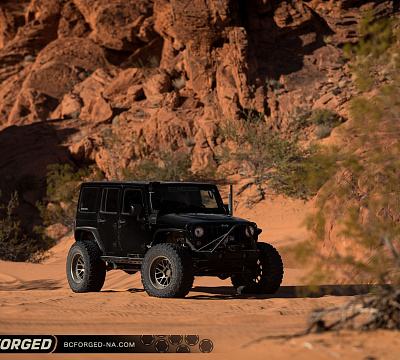 Фото дисков BC Forged LE72 // MLE72 на Jeep Wrangler III (JK)