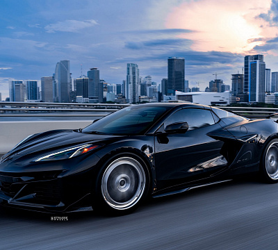 Фото дисков AL13 R10 на Chevrolet Corvette C8