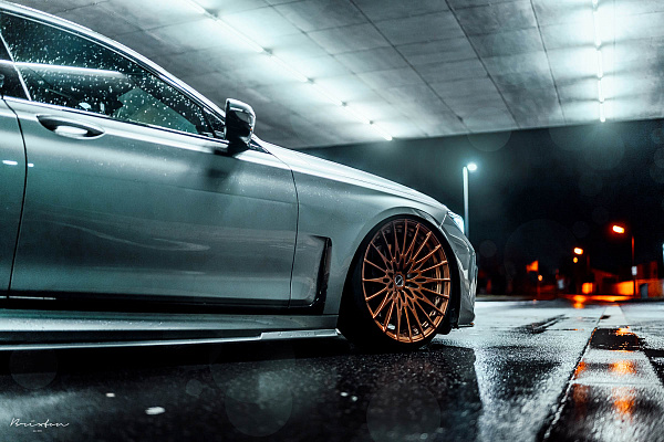 Фото дисков Brixton Forged HS1 Сатиновая медь на BMW 7 (G11/G12)