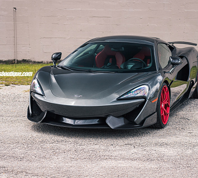Фото дисков HRE P111SC на McLaren 570S