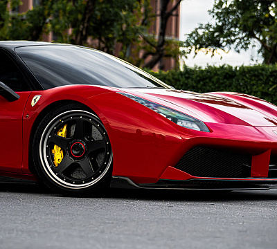 Фото дисков Vossen GEN-01 (3-Piece) на Ferrari 488