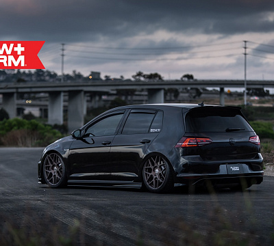 Фото дисков HRE FF01 на Volkswagen Golf VII