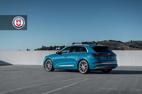 Фото дисков HRE P101SC Сатиновый лак на Audi E-tron