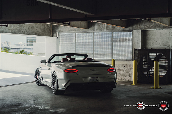Фото дисков Vossen S17-13 Черный глянец на Bentley Continental GT III