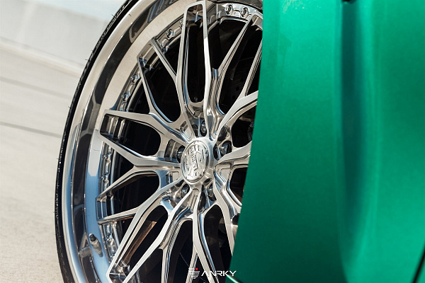 Фото дисков Anrky RS1 Полированный лак на BMW 3/M3 (G2x/G80)