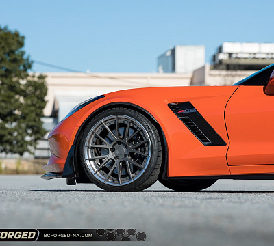 Фото дисков BC Forged HCA383 на Chevrolet Corvette C7