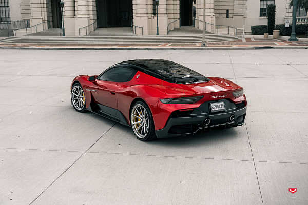 Фото дисков Vossen EVO-2 Полированный лак на Maserati MC20