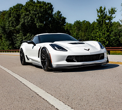 Фото дисков Vossen HF-2 на Chevrolet Corvette C7