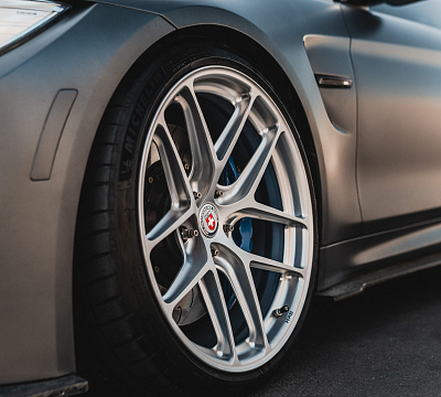Фото дисков HRE R101 Lightweight на BMW 4/M4 (F32/F82)