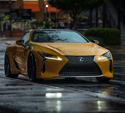 Фото дисков Vossen HF-1 на Lexus LC 500