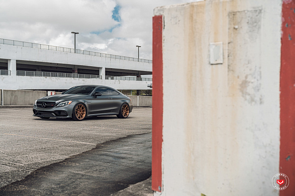 Фото дисков Vossen M-X2 Глянцевая темная медь на Mercedes-Benz C-Class (W205)