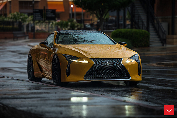 Фото дисков Vossen HF-1 Сатиновый графит на Lexus LC 500
