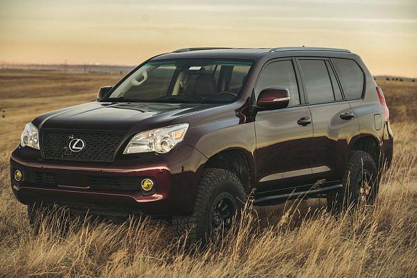 Фото дисков Black Rhino DUGGER Сатиновый графит на Lexus GX II