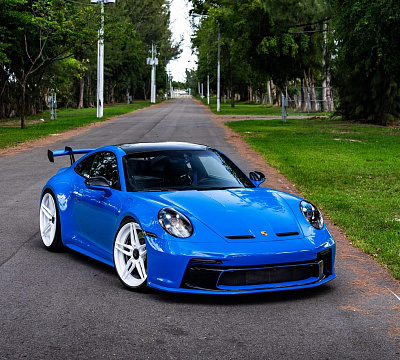 Фото дисков Anrky AN27 на Porsche 911 VIII